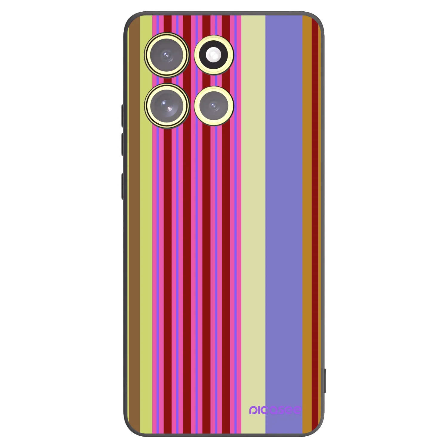 Picasee silikonowe czarne etui na Motorola Moto G86 5G - Late checkout