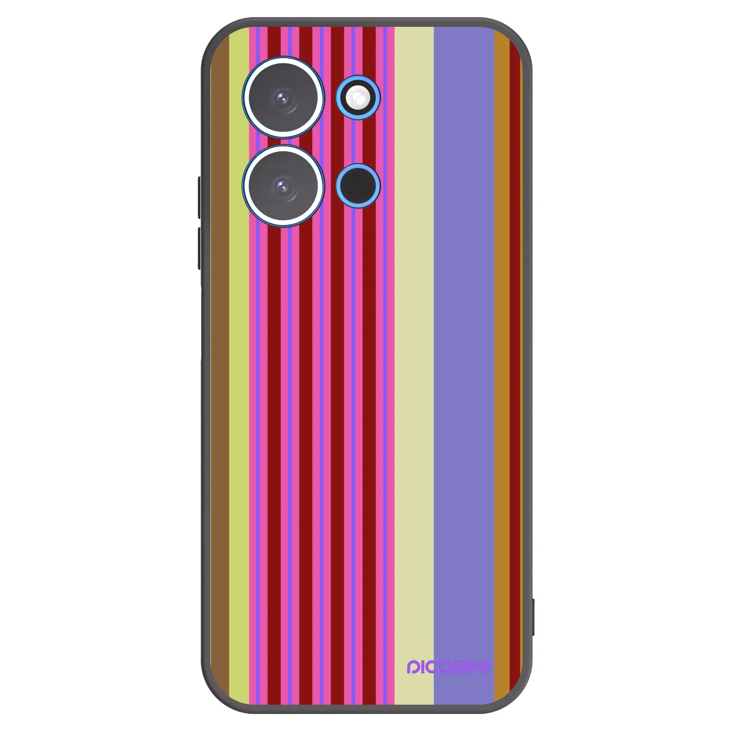 Picasee silikonowe czarne etui na Xiaomi Redmi 15C 4G - Late checkout