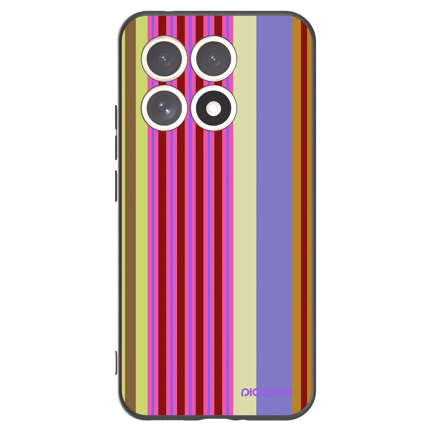 Picasee silikonowe czarne etui na Xiaomi 15T - Late checkout