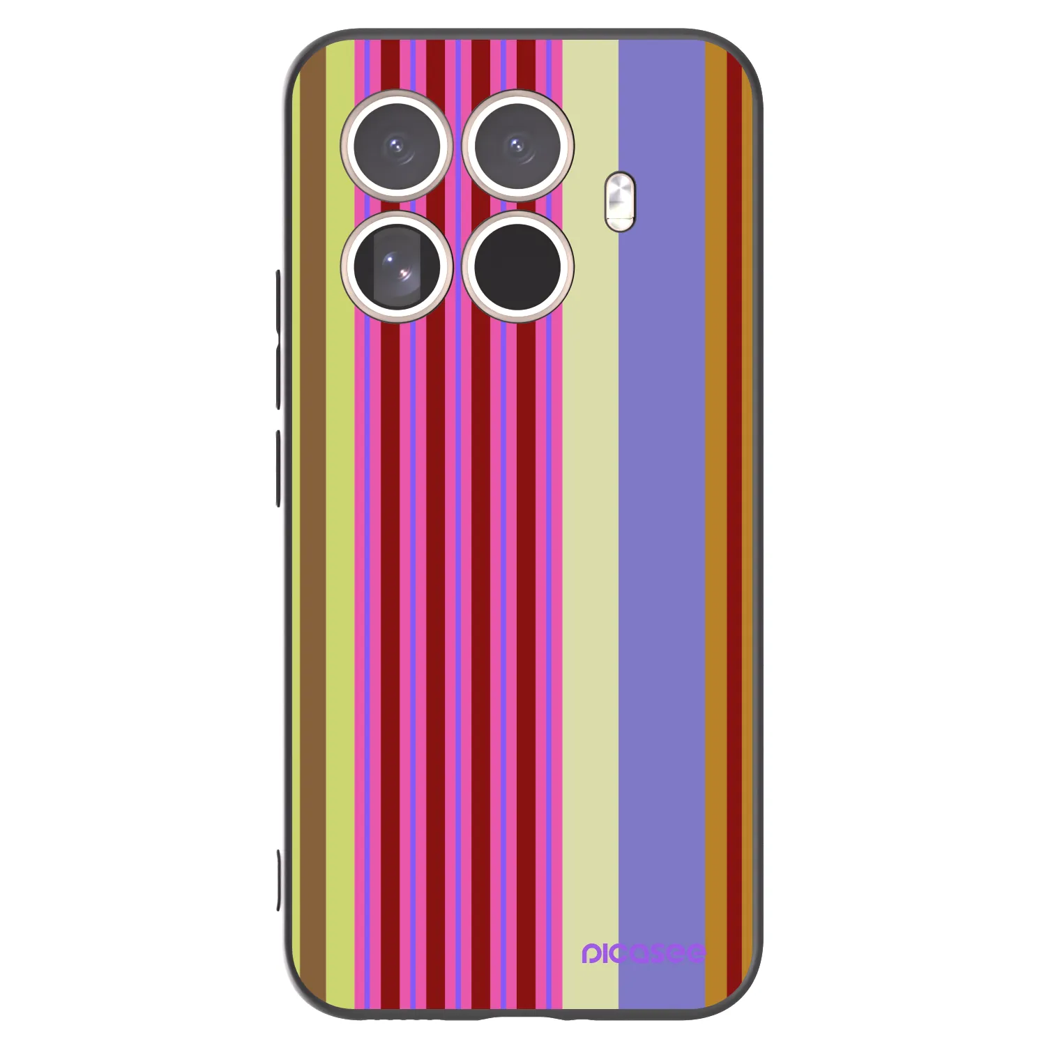 Picasee silikonowe czarne etui na Xiaomi 15T Pro - Late checkout