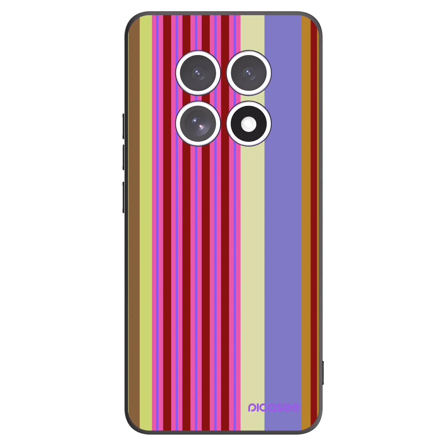 Picasee silikonowe czarne etui na Xiaomi Redmi Note 15 4G - Late checkout