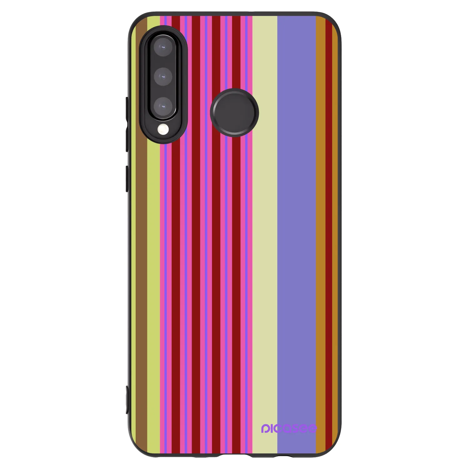 Picasee silikonowe czarne etui na Huawei P30 Lite - Late checkout