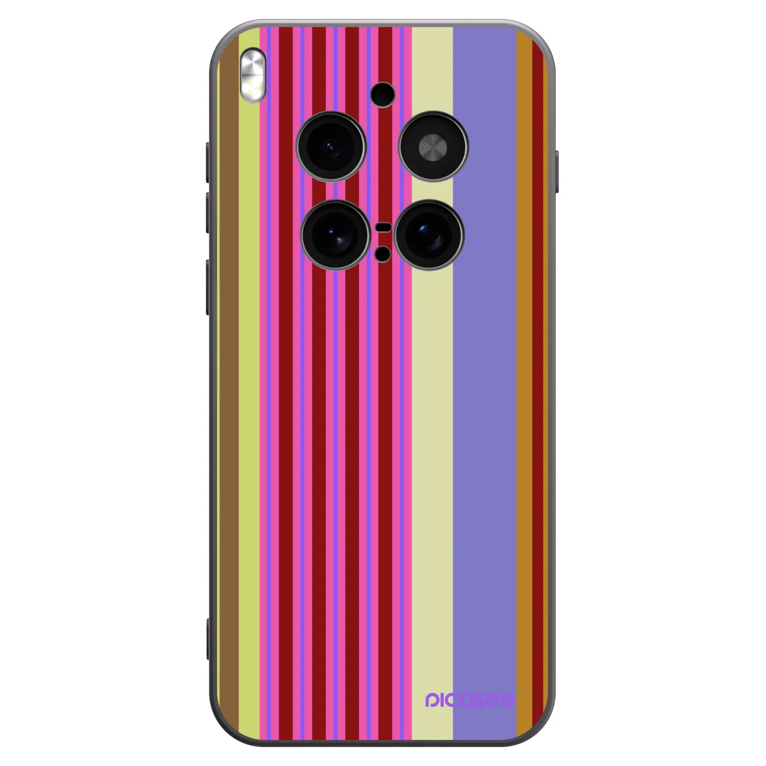 Picasee silikonowe czarne etui na Vivo X300 Pro - Late checkout