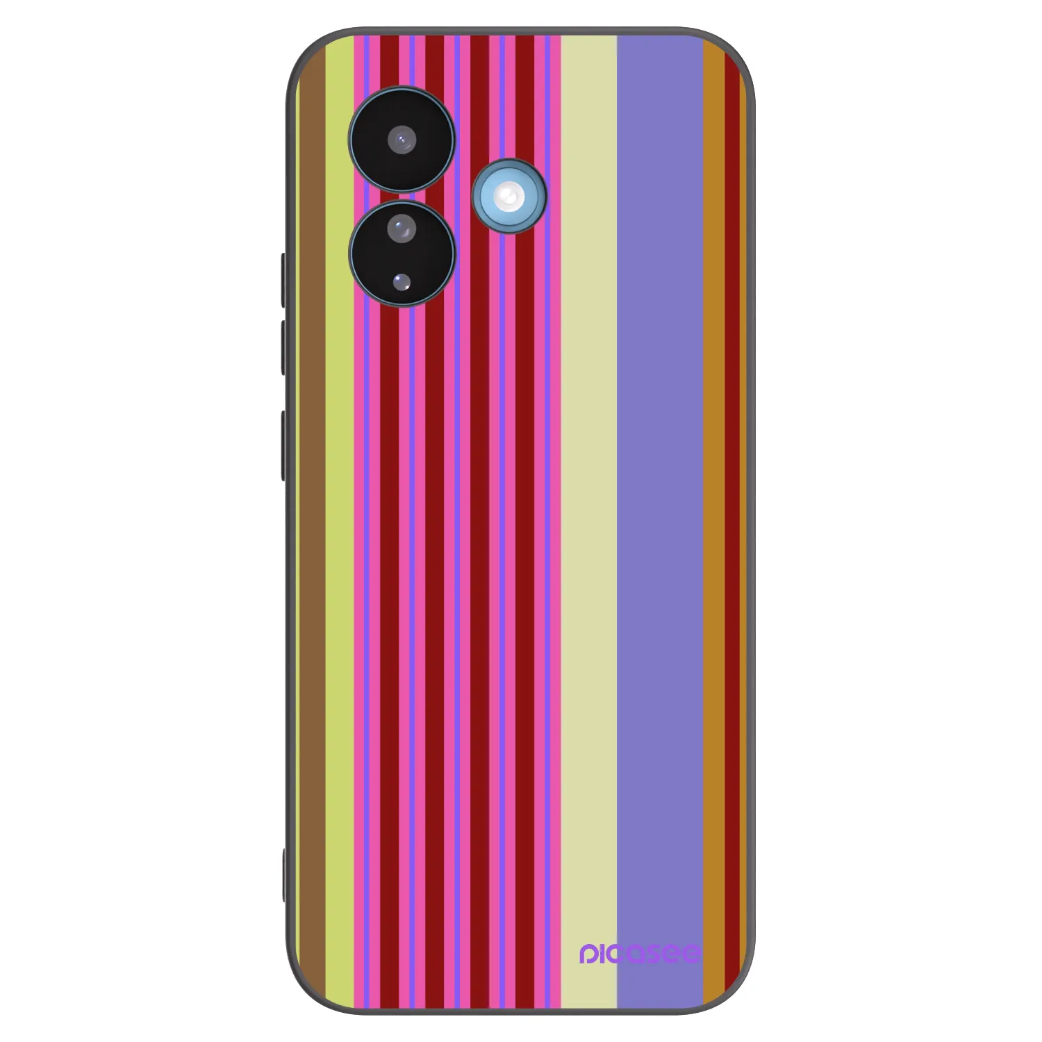 Picasee silikonowe czarne etui na Xiaomi Redmi Note 17 Pro 5G - Late checkout