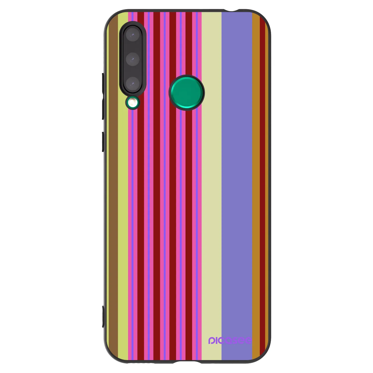 Picasee silikonowe czarne etui na Honor 20 Lite - Late checkout