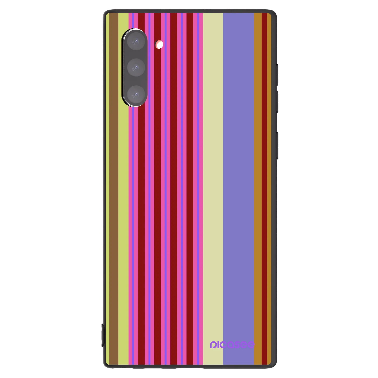 Picasee silikonowe czarne etui na Samsung Galaxy Note 10 N970F - Late checkout