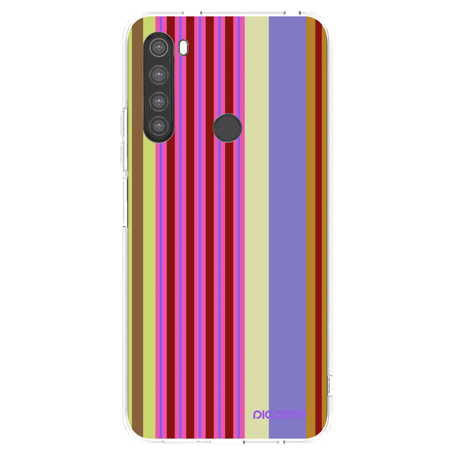 Picasee silikonowe przeźroczyste etui na Xiaomi Redmi Note 8 - Late checkout