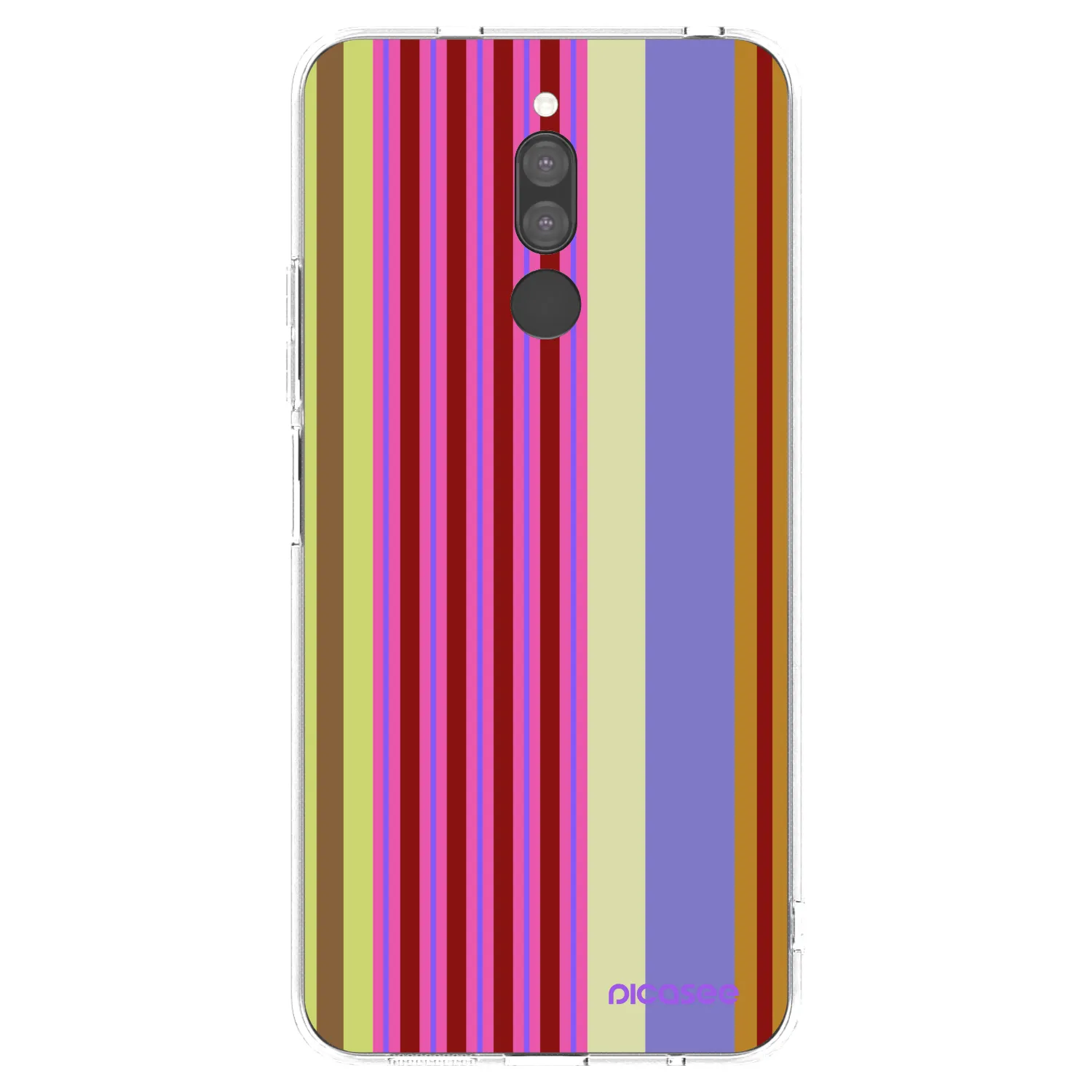 Picasee silikonowe przeźroczyste etui na Xiaomi Redmi 8 - Late checkout
