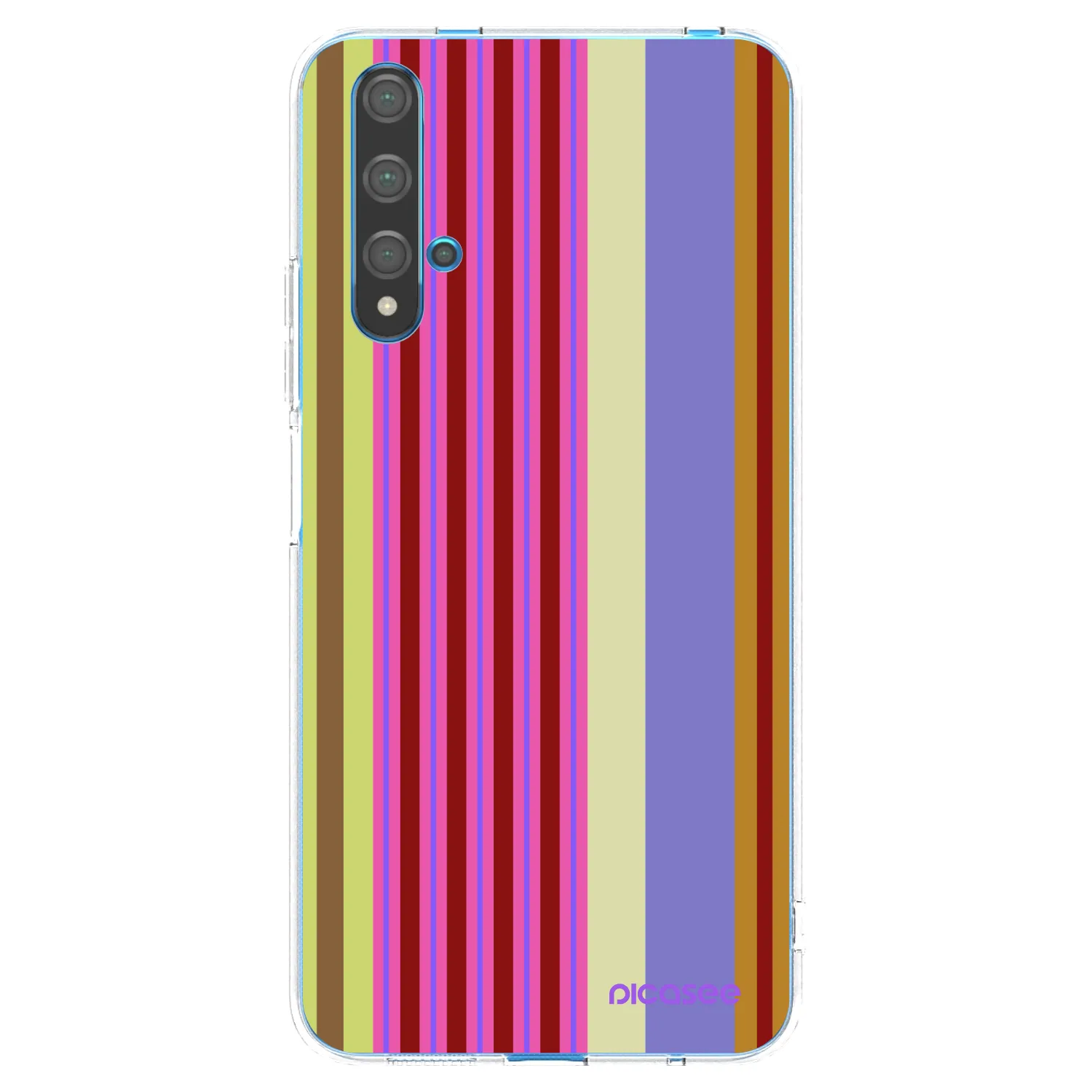 Picasee silikonowe przeźroczyste etui na Huawei Nova 5T - Late checkout
