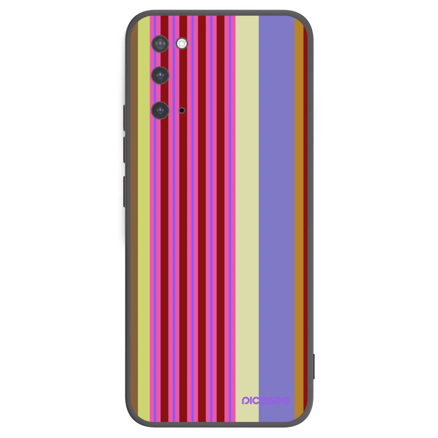Picasee silikonowe czarne etui na Samsung Galaxy S20 G980F - Late checkout