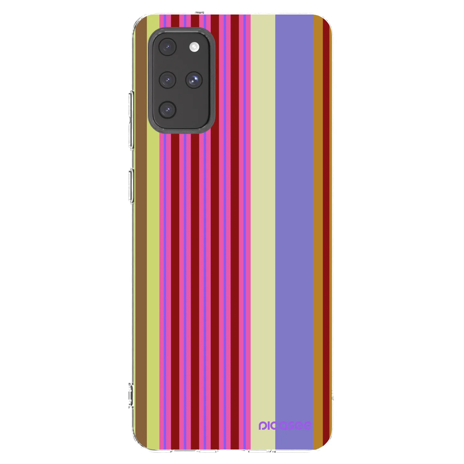 Picasee silikonowe przeźroczyste etui na Samsung Galaxy S20+ G985F - Late checkout