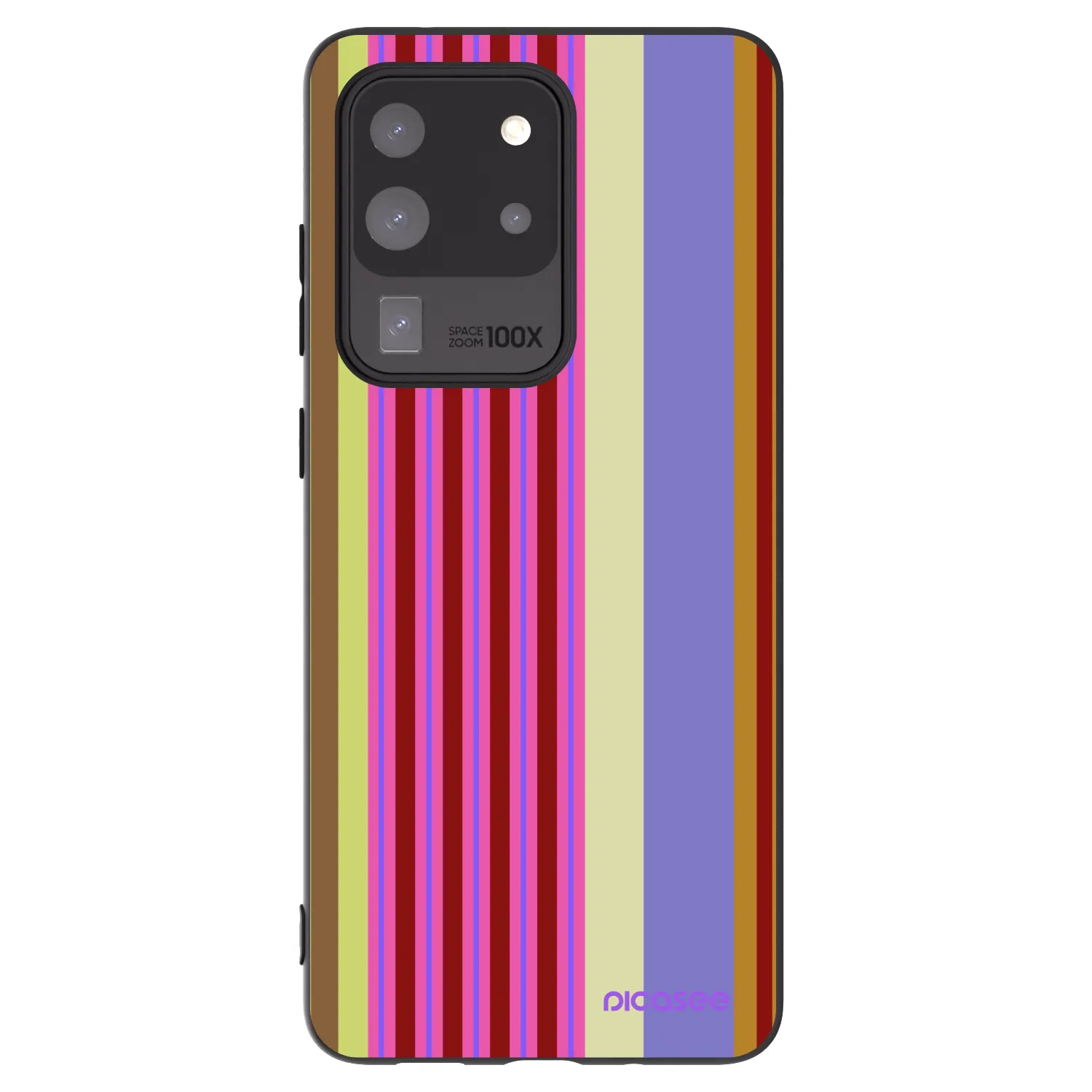 Picasee silikonowe czarne etui na Samsung Galaxy S20 Ultra 5G G988F - Late checkout