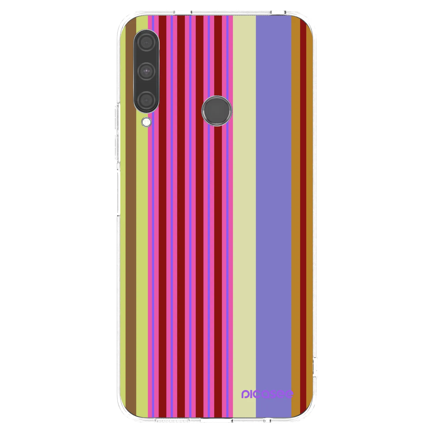 Picasee silikonowe przeźroczyste etui na Huawei P40 Lite E - Late checkout