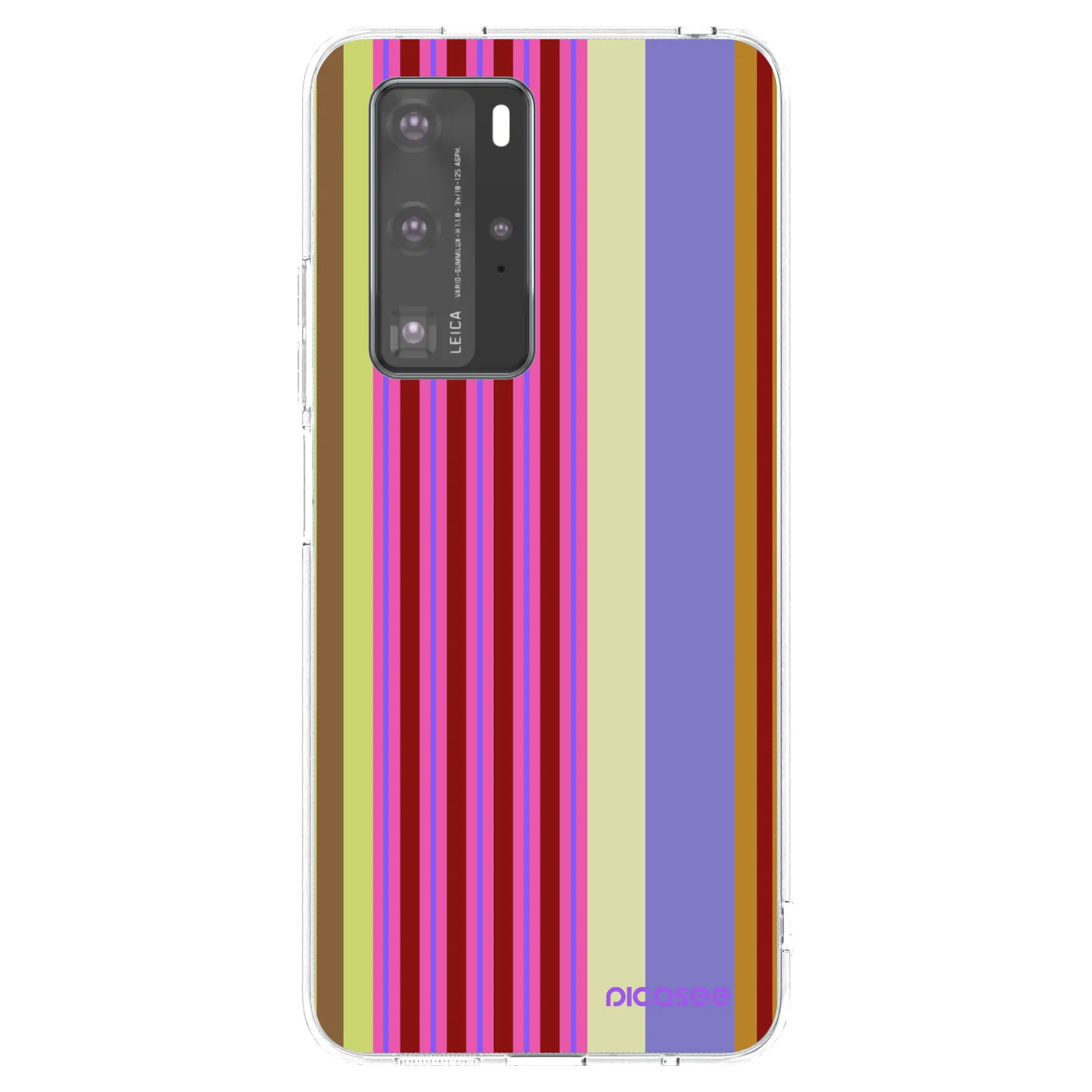 Picasee silikonowe przeźroczyste etui na Huawei P40 Pro - Late checkout