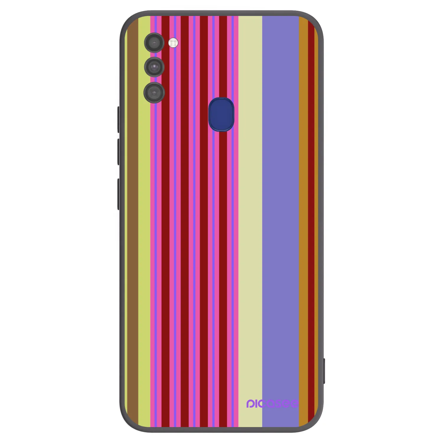 Picasee silikonowe czarne etui na Samsung Galaxy M21 M215F - Late checkout