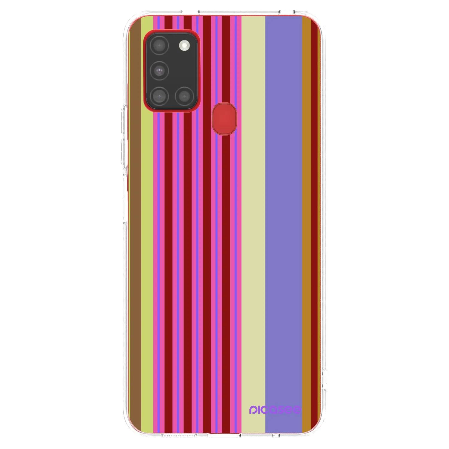 Picasee silikonowe przeźroczyste etui na Samsung Galaxy A21s - Late checkout