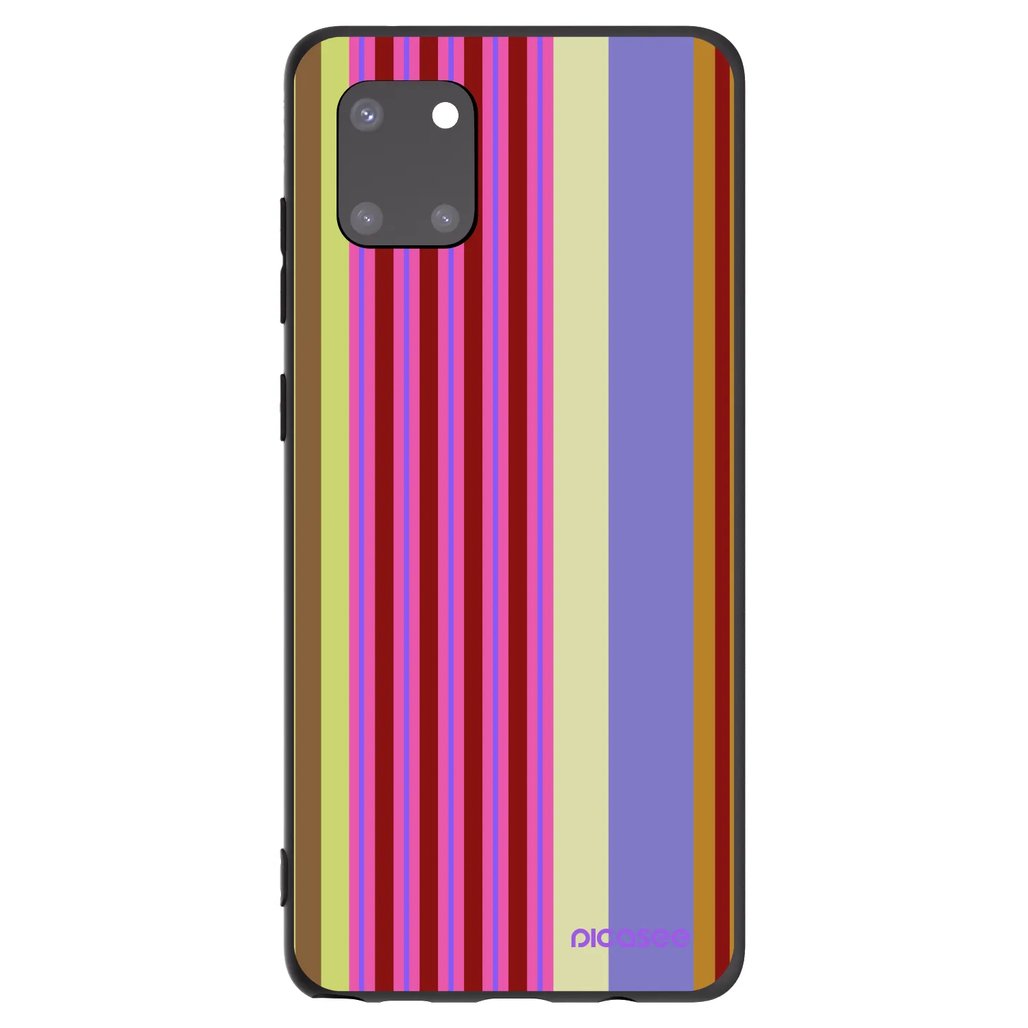 Picasee silikonowe czarne etui na Samsung Galaxy Note 10 Lite N770F - Late checkout