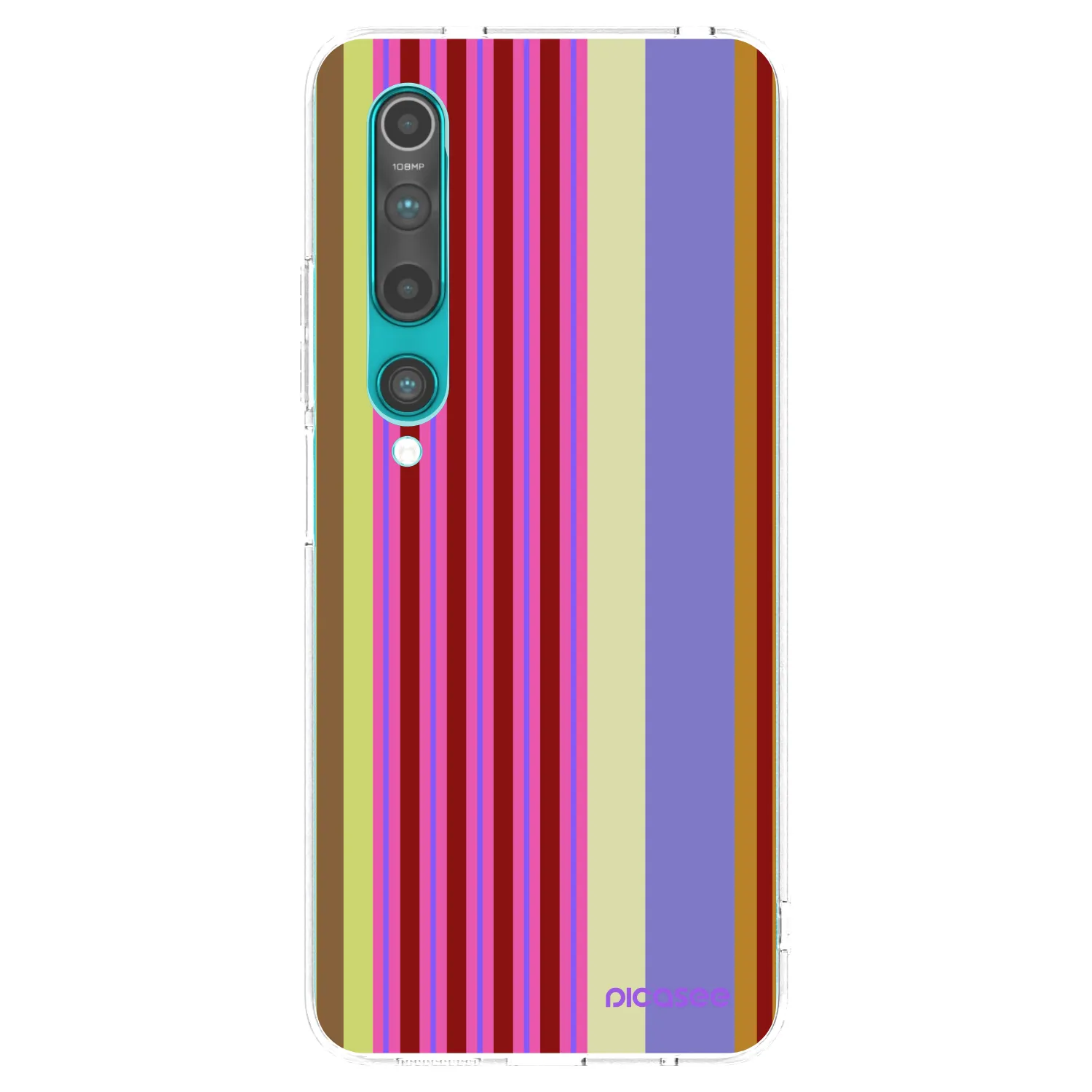 Picasee silikonowe przeźroczyste etui na Xiaomi Mi 10 - Late checkout