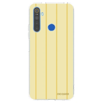 Picasee silikonowe przeźroczyste etui na Realme 5 - Liquid sunshine