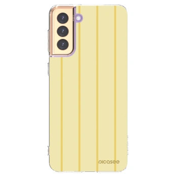 Picasee silikonowe przeźroczyste etui na Samsung Galaxy S21+ 5G G996F - Liquid sunshine