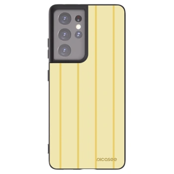 Picasee silikonowe czarne etui na Samsung Galaxy S21 Ultra 5G G998B - Liquid sunshine