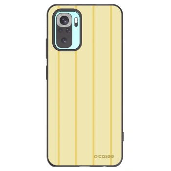 Picasee silikonowe czarne etui na Xiaomi Redmi Note 10 Pro - Liquid sunshine