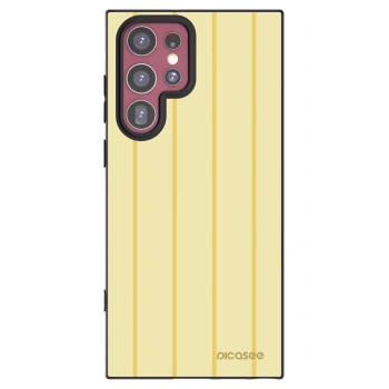 Picasee silikonowe czarne etui na Samsung Galaxy S22 Ultra 5G - Liquid sunshine