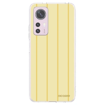 Picasee silikonowe przeźroczyste etui na Xiaomi 12 - Liquid sunshine