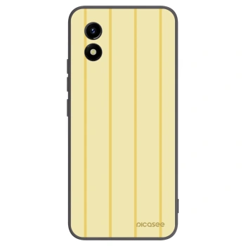 Picasee silikonowe czarne etui na Vivo Y01 - Liquid sunshine