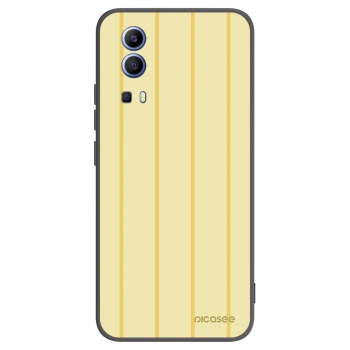 Picasee silikonowe czarne etui na Vivo Y52 5G - Liquid sunshine