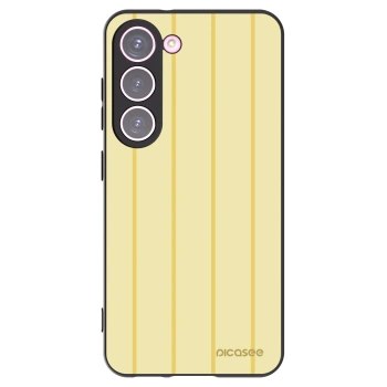 Picasee silikonowe czarne etui na Samsung Galaxy S23 5G - Liquid sunshine