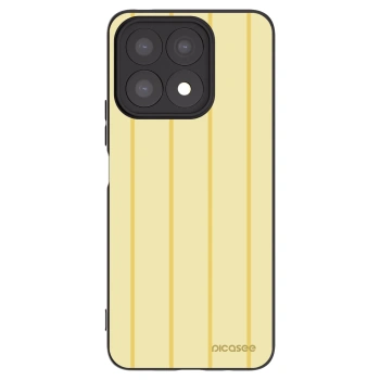 Picasee silikonowe czarne etui na Honor X8a - Liquid sunshine
