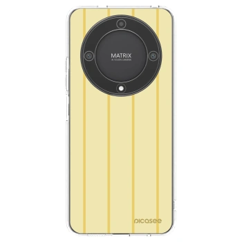 Picasee silikonowe przeźroczyste etui na Honor Magic5 Lite 5G - Liquid sunshine