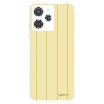 Picasee silikonowe przeźroczyste etui na Xiaomi Redmi 12 4G - Liquid sunshine