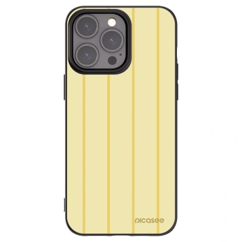 Picasee silikonowe czarne etui na Apple iPhone 15 Pro Max - Liquid sunshine