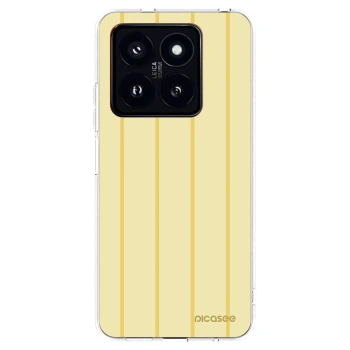 Picasee silikonowe przeźroczyste etui na Xiaomi 14 Pro - Liquid sunshine