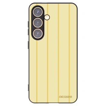 Picasee silikonowe czarne etui na Samsung Galaxy S24 S921B 5G - Liquid sunshine