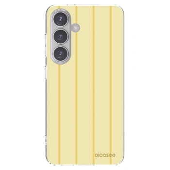 Picasee silikonowe przeźroczyste etui na Samsung Galaxy S24 S921B 5G - Liquid sunshine