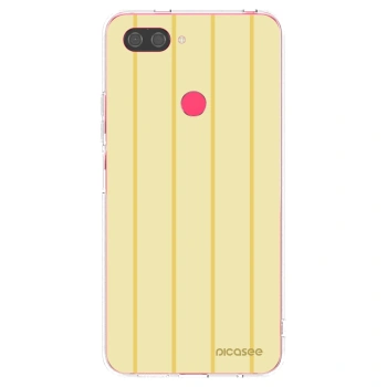 Picasee silikonowe przeźroczyste etui na Xiaomi Mi 8 Lite - Liquid sunshine