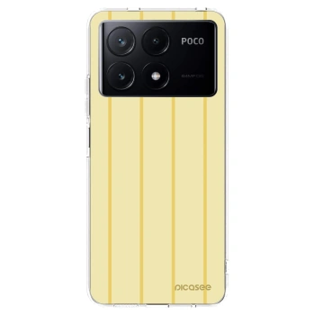 Picasee silikonowe przeźroczyste etui na Xiaomi Poco X6 Pro - Liquid sunshine