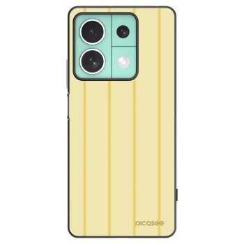 Picasee silikonowe czarne etui na Xiaomi Redmi Note 13 5G - Liquid sunshine