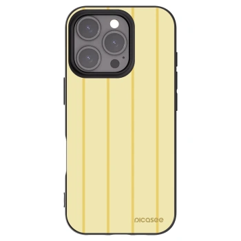 Picasee silikonowe czarne etui na Apple iPhone 16 Pro - Liquid sunshine