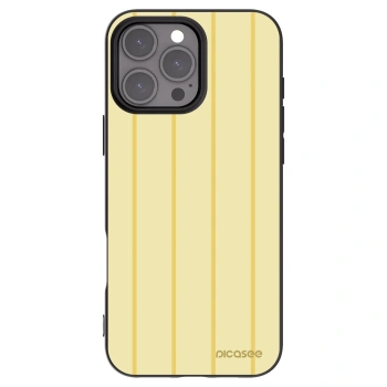 Picasee silikonowe czarne etui na Apple iPhone 16 Pro Max - Liquid sunshine