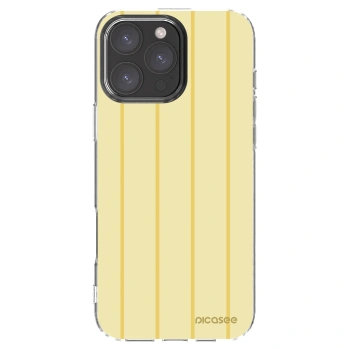 Picasee silikonowe przeźroczyste etui na Apple iPhone 16 Pro Max - Liquid sunshine