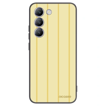 Picasee silikonowe czarne etui na Vivo V40 SE 5G - Liquid sunshine