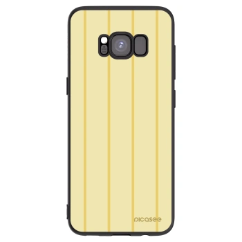 Picasee silikonowe czarne etui na Samsung Galaxy S8 G950F - Liquid sunshine