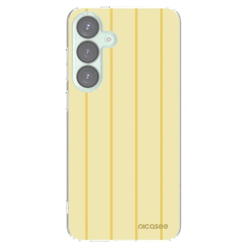 Picasee silikonowe przeźroczyste etui na Samsung Galaxy S25+ 5G - Liquid sunshine