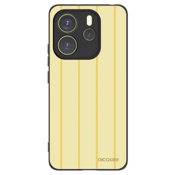 Picasee silikonowe czarne etui na Xiaomi Redmi Note 14 4G - Liquid sunshine