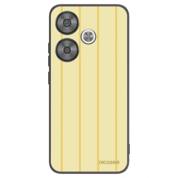 Picasee silikonowe czarne etui na Xiaomi Poco F6 - Liquid sunshine