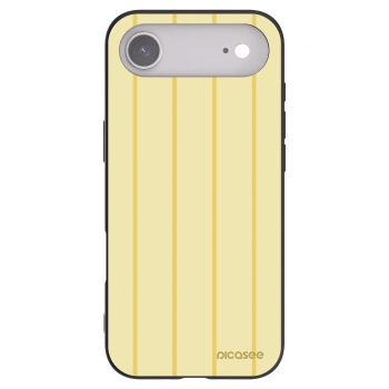 Picasee silikonowe czarne etui na Apple iPhone Air - Liquid sunshine